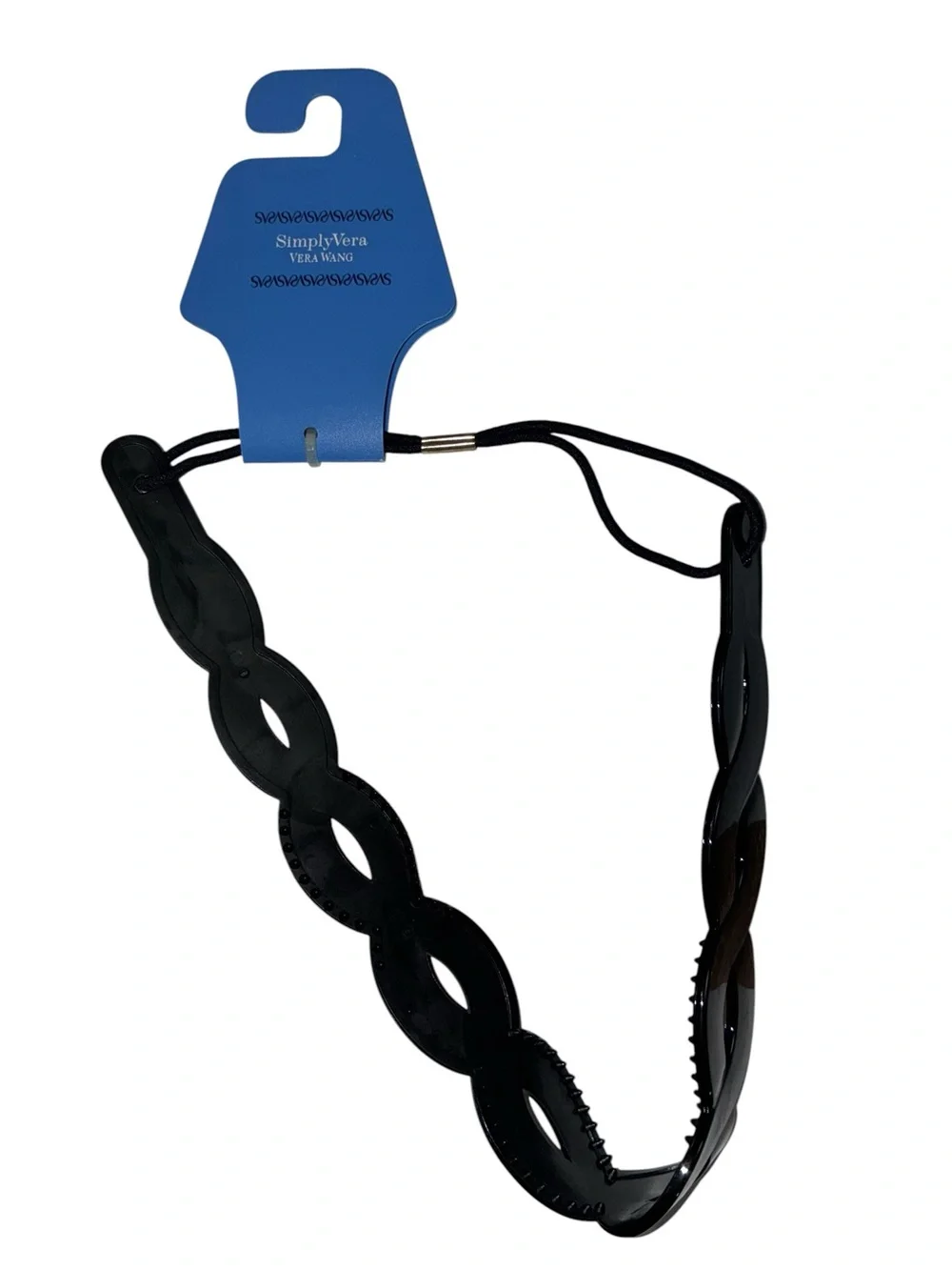 (3) Simply Vera Vera Wang Twist/Braided Elastic Headbands